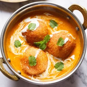 Potato and Paneer Kofta Curry